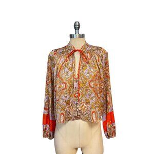 Free People Beautiful Day blouse Size XS